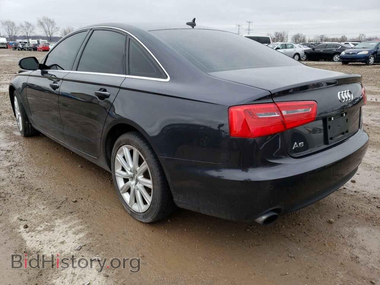 2013 AUDI A6 - VIN: WAUGFAFC9DN045836 - Фото 2