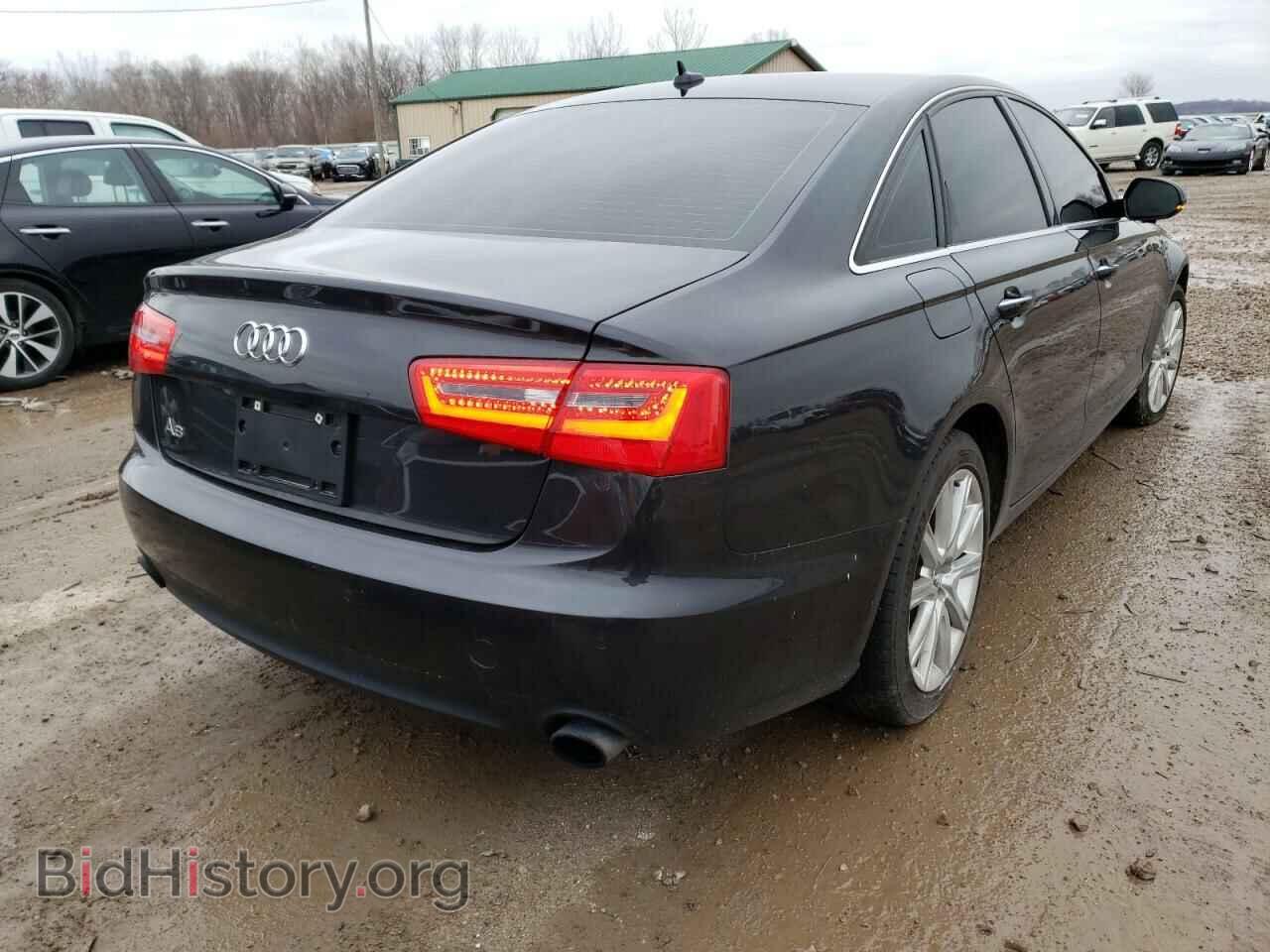 2013 AUDI A6 - VIN: WAUGFAFC9DN045836 - Фото 3