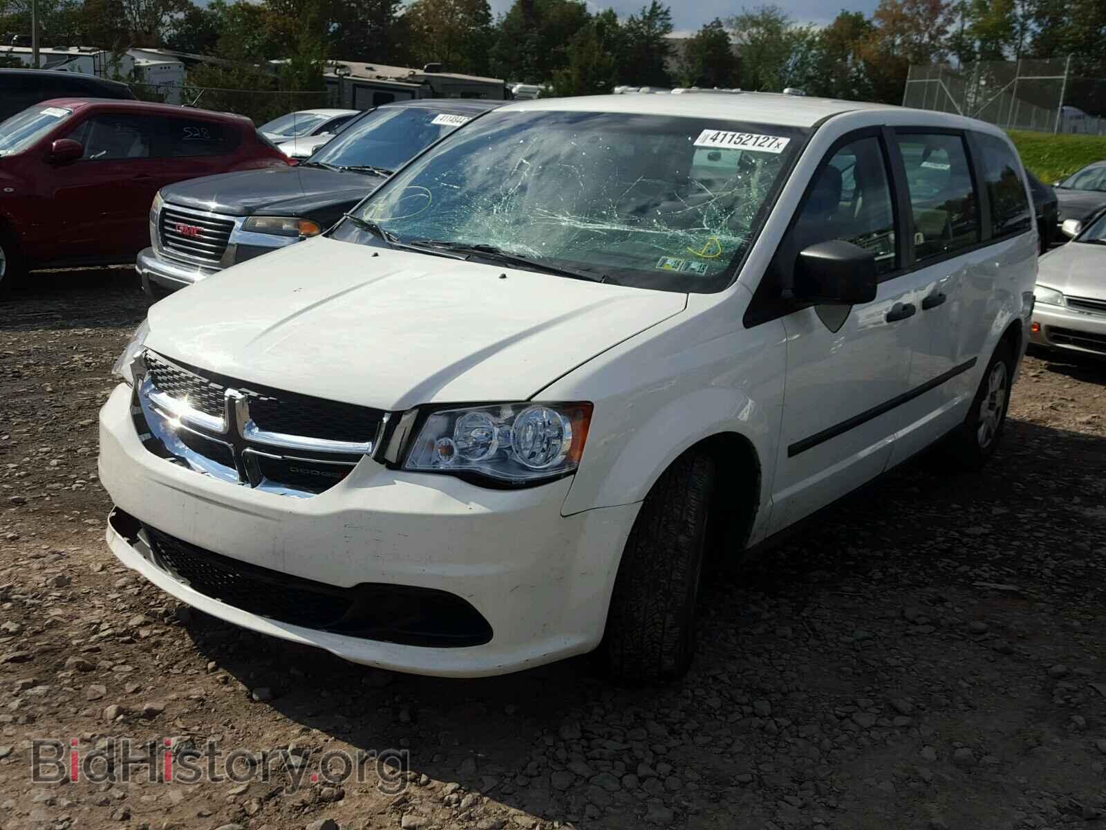 2013 DODGE CARAVAN - VIN: 2C4RDGBG1DR535834 - Фото 2