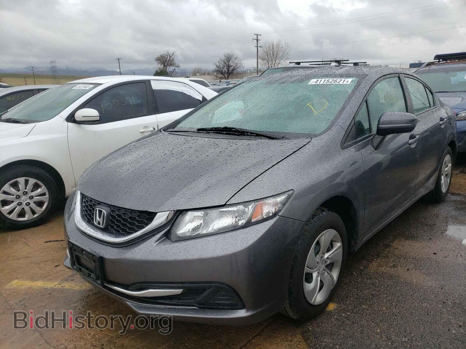 2014 HONDA CIVIC - VIN: 19XFB2F54EE006403 - Фото 2