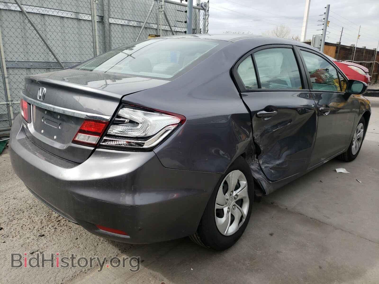 2014 HONDA CIVIC - VIN: 19XFB2F54EE006403 - Фото 4