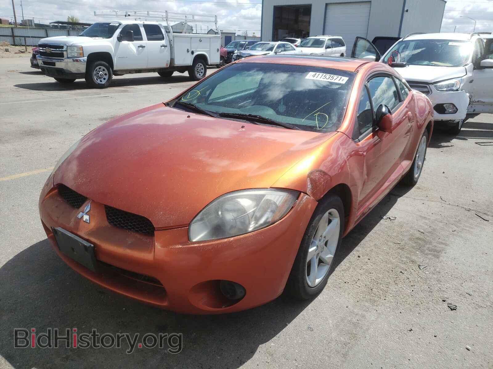 2007 MITSUBISHI ECLIPSE - VIN: 4A3AK24F87E020922 - Photo 2