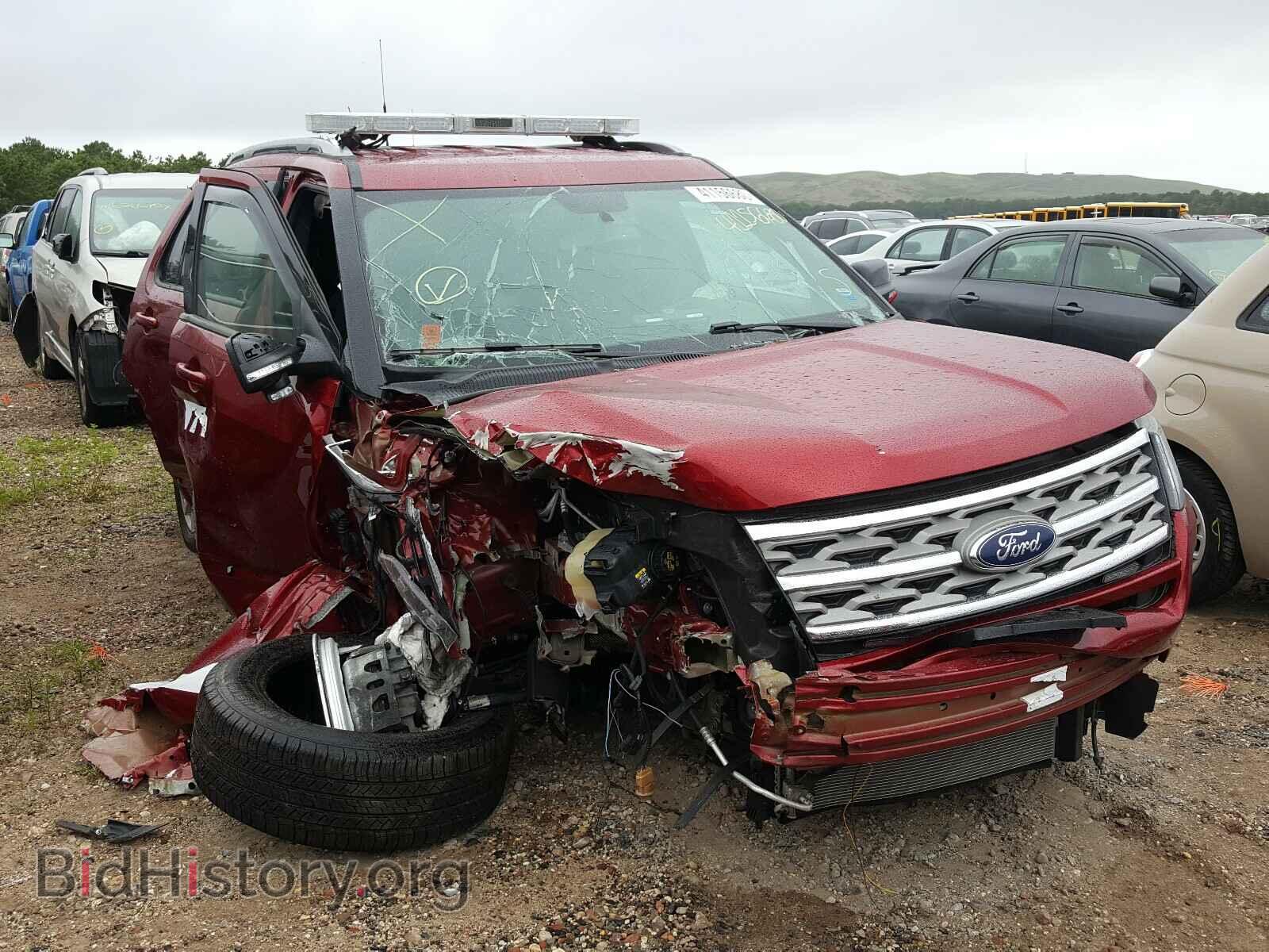 Фотография 1FM5K8D88JGB33835 - FORD EXPLORER 2018