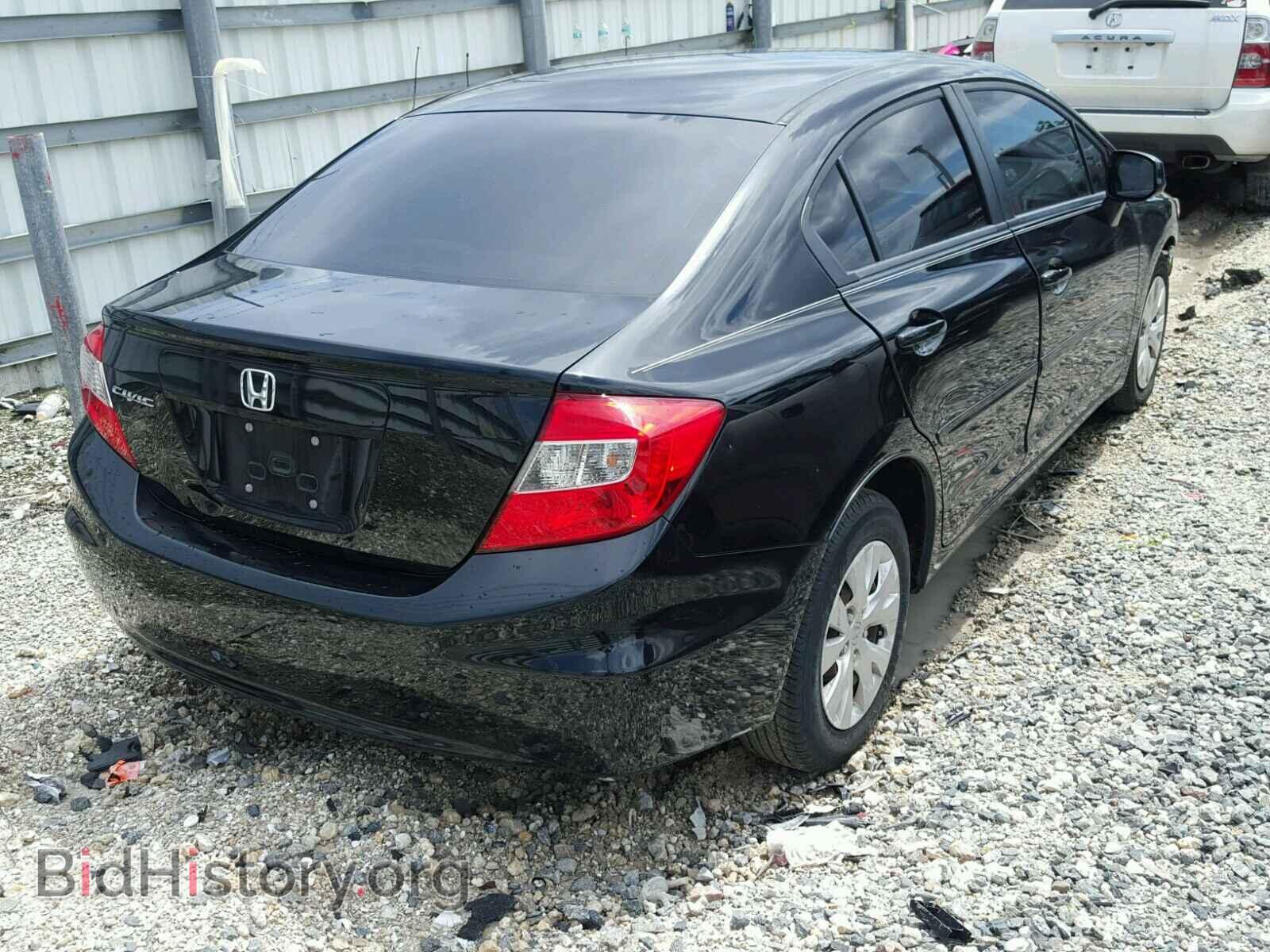 2012 HONDA CIVIC LX - VIN: 2HGFB2F50CH328099 - Фото 4