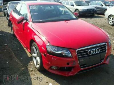 2012 Audi A4, красный — VIN WAUFFAFL2CA116540, Copart