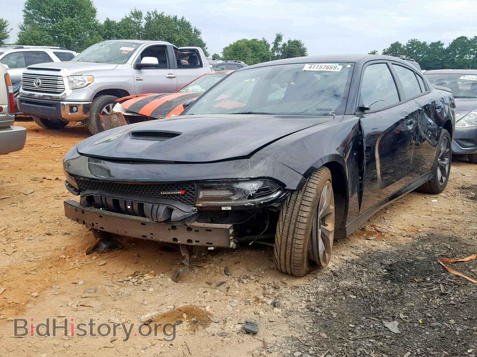 2019 DODGE CHARGER - VIN: 2C3CDXHG6KH597461 - Фото 2