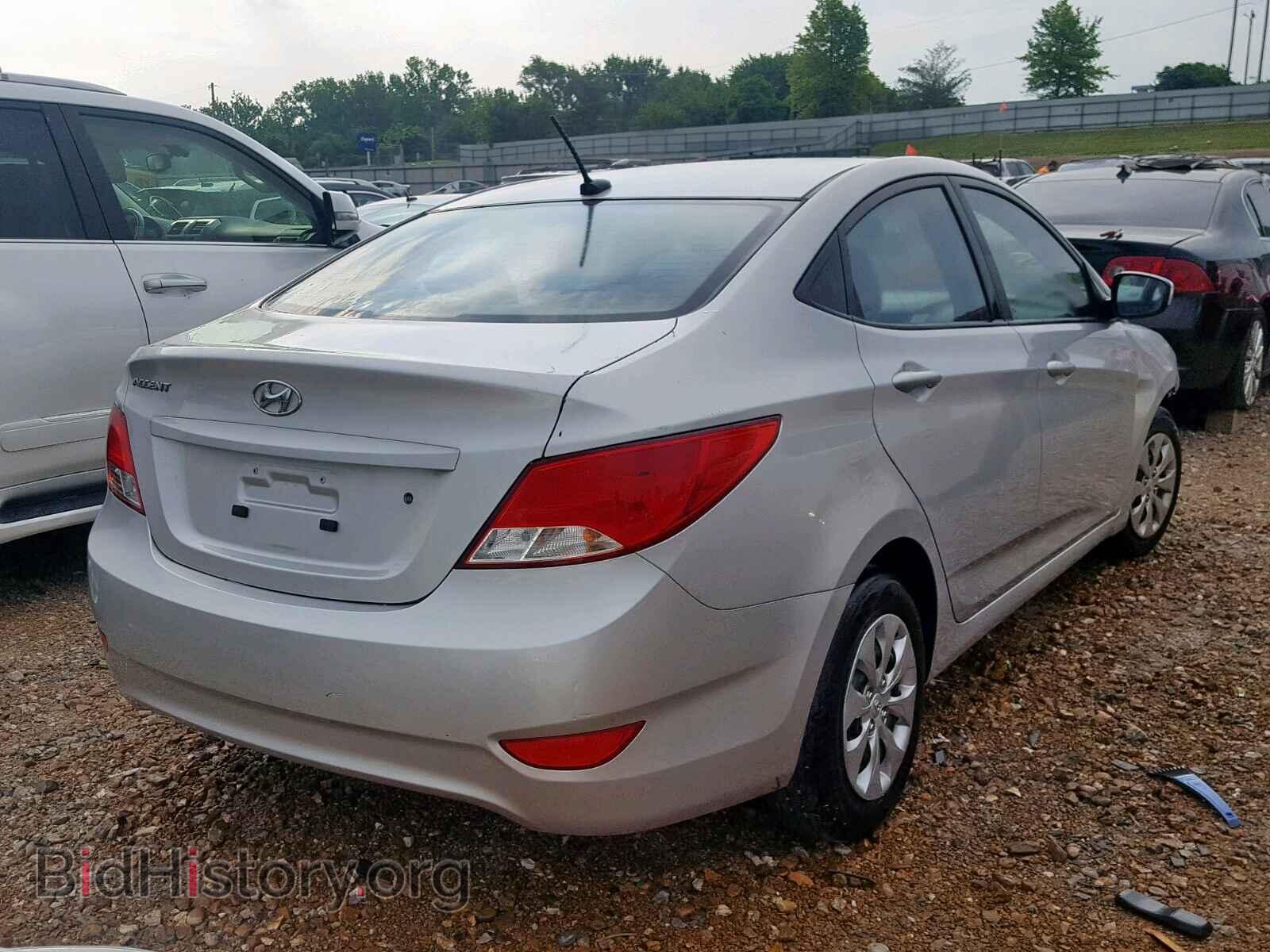 2016 HYUNDAI ACCENT - VIN: KMHCT4AE3GU007321 - Фото 4