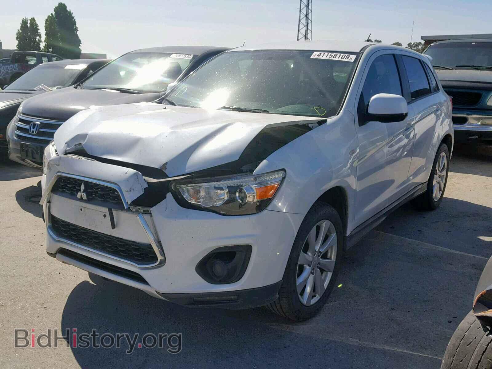 2013 MITSUBISHI OUTLANDER - VIN: 4A4AR3AU2DE004971 - Фото 2