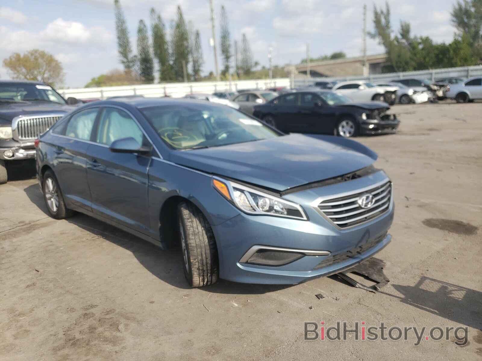 Фотография 5NPE24AF9HH449170 - HYUNDAI SONATA 2017