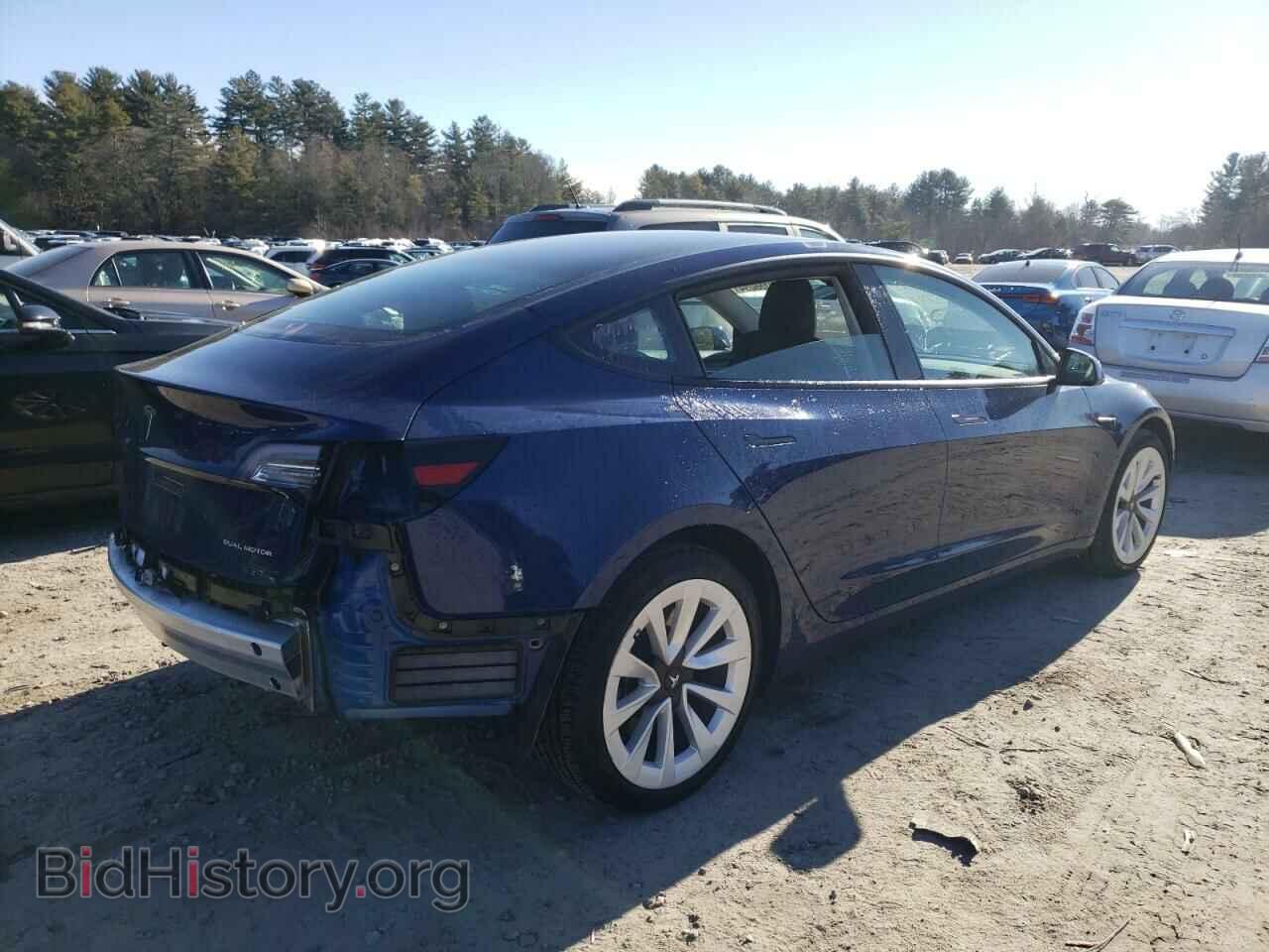 2022 TESLA MODEL 3 - VIN: 5YJ3E1EB6NF129870 - Фото 3