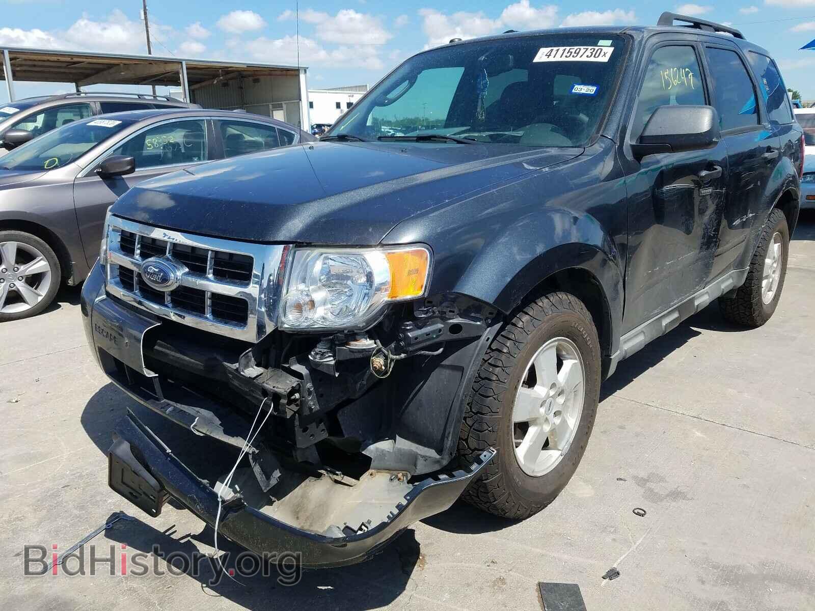 2009 FORD ESCAPE - VIN: 1FMCU03G39KB86964 - Фото 2