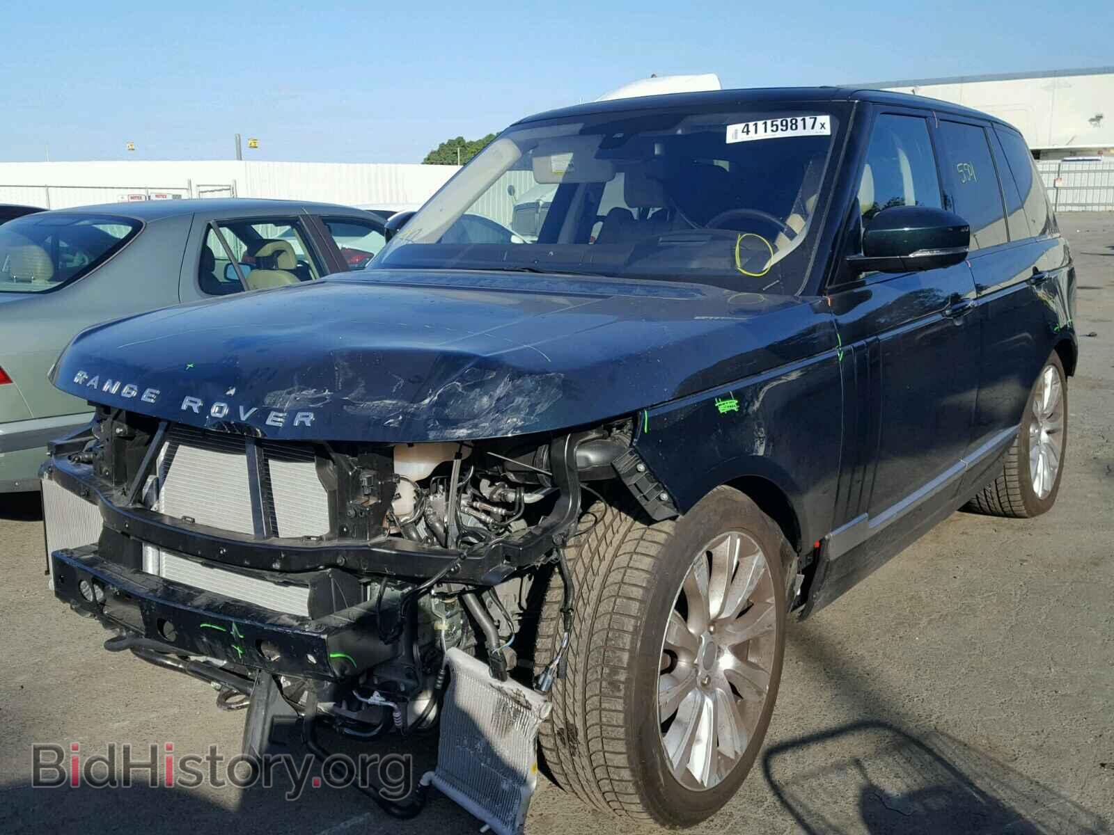 2016 LAND ROVER RANGEROVER - VIN: SALGS2EF6GA262183 - Фото 2