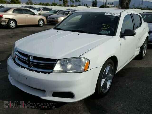 2013 DODGE AVENGER - VIN: 1C3CDZAB0DN537406 - Фото 2