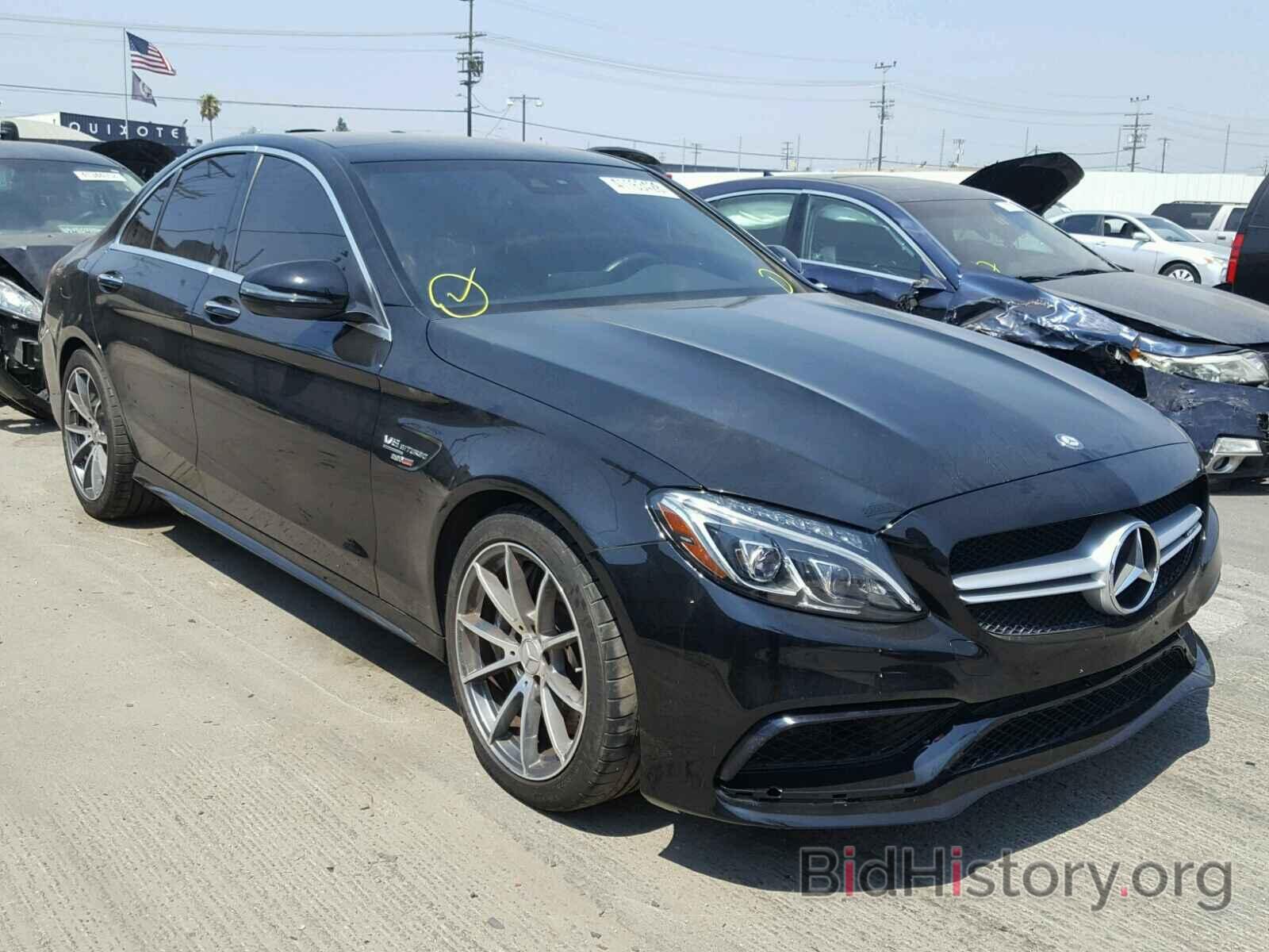 Фотография 55SWF8GB6GU147075 - MERCEDES-BENZ C63 2016