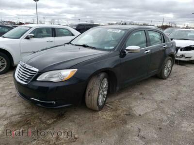 2011 Chrysler 200 200 Limite, черный — VIN 1C3BC2FB7BN609990, Copart