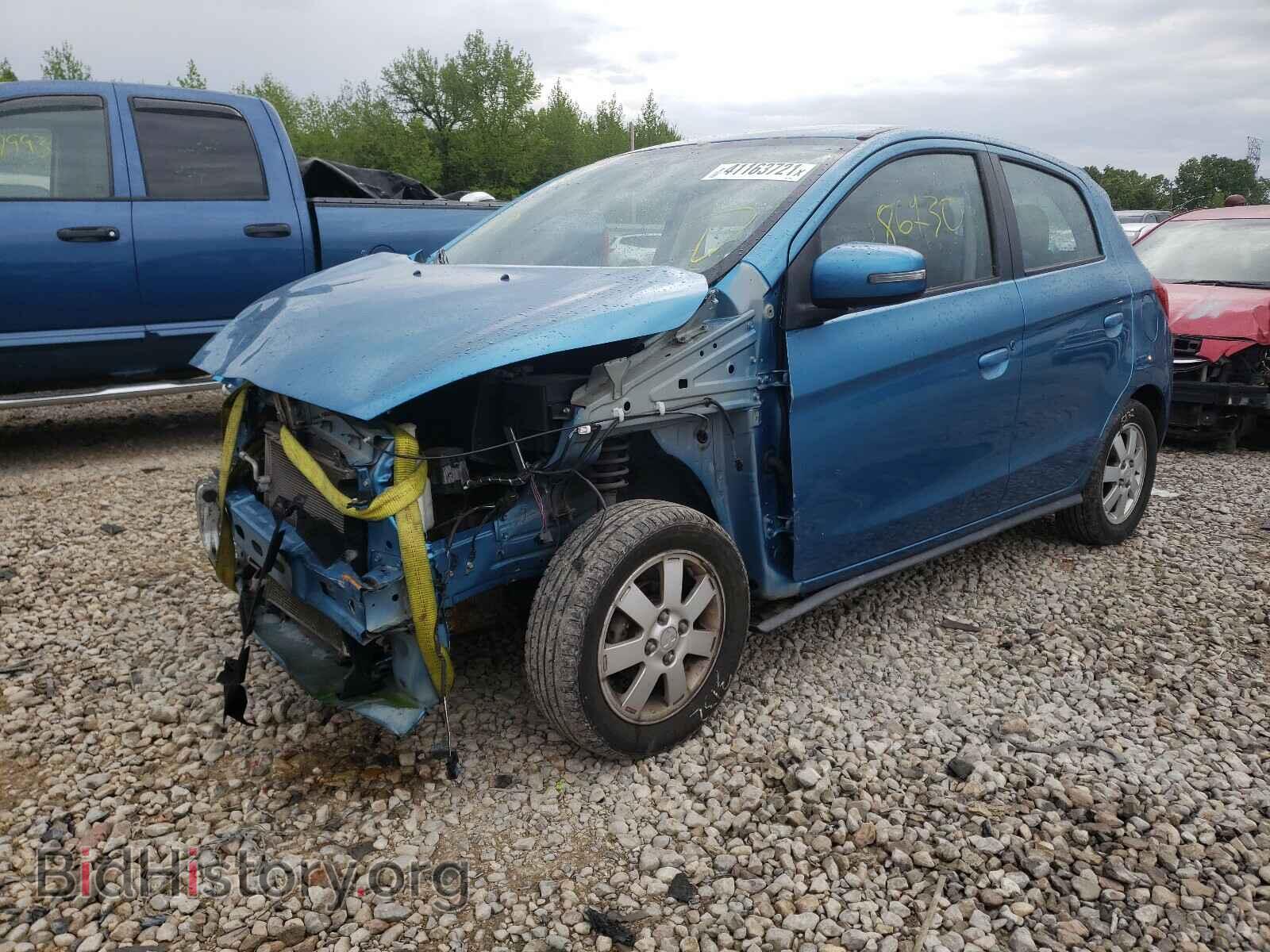 2015 MITSUBISHI MIRAGE - VIN: ML32A4HJ2FH005403 - Фото 2