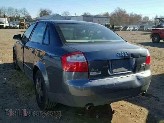 2002 AUDI A4 - VIN: WAULC68E92A222991 - Фото 3