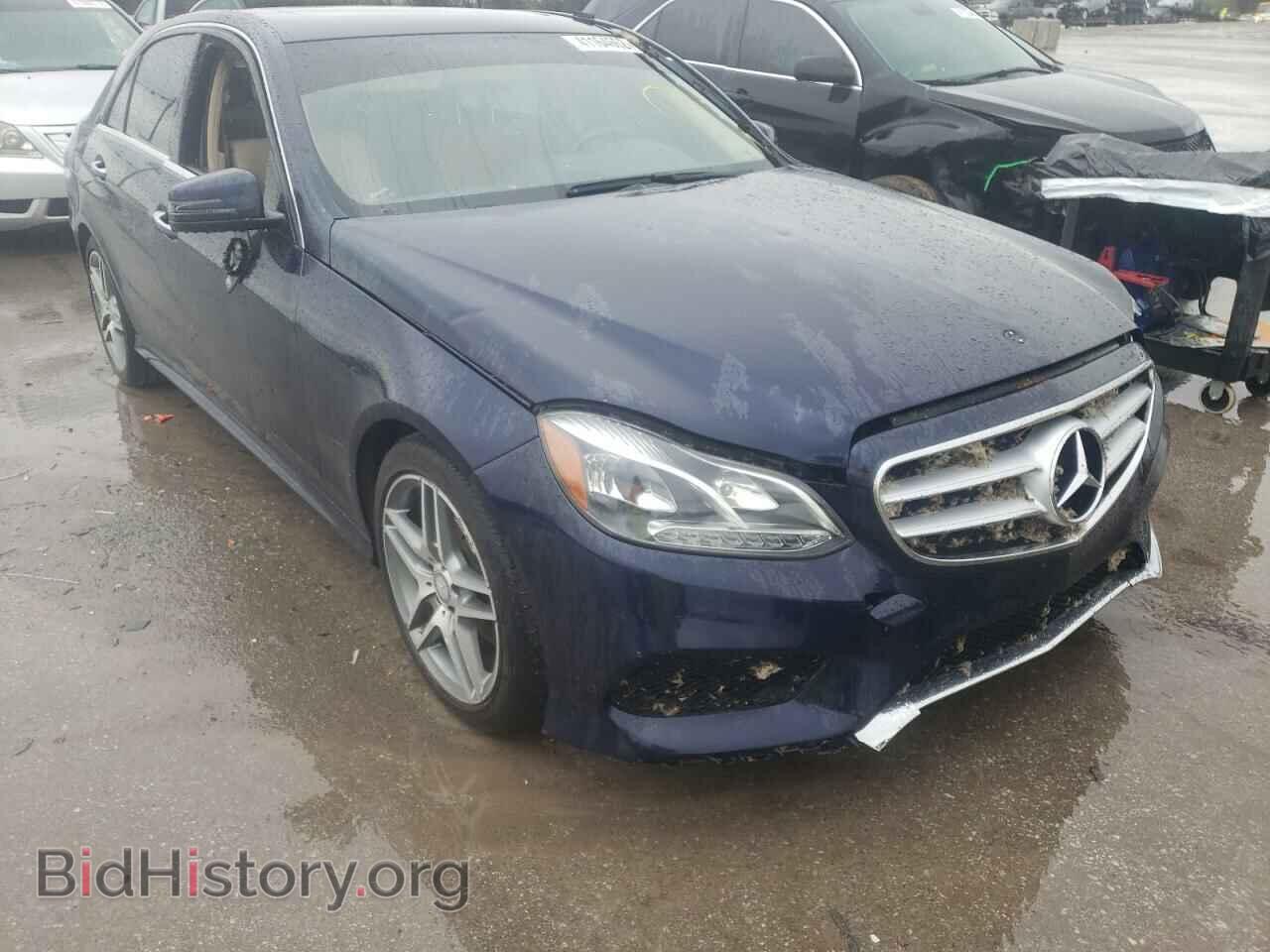 Photo WDDHF8JB7EB059273 - MERCEDES-BENZ E-CLASS 2014