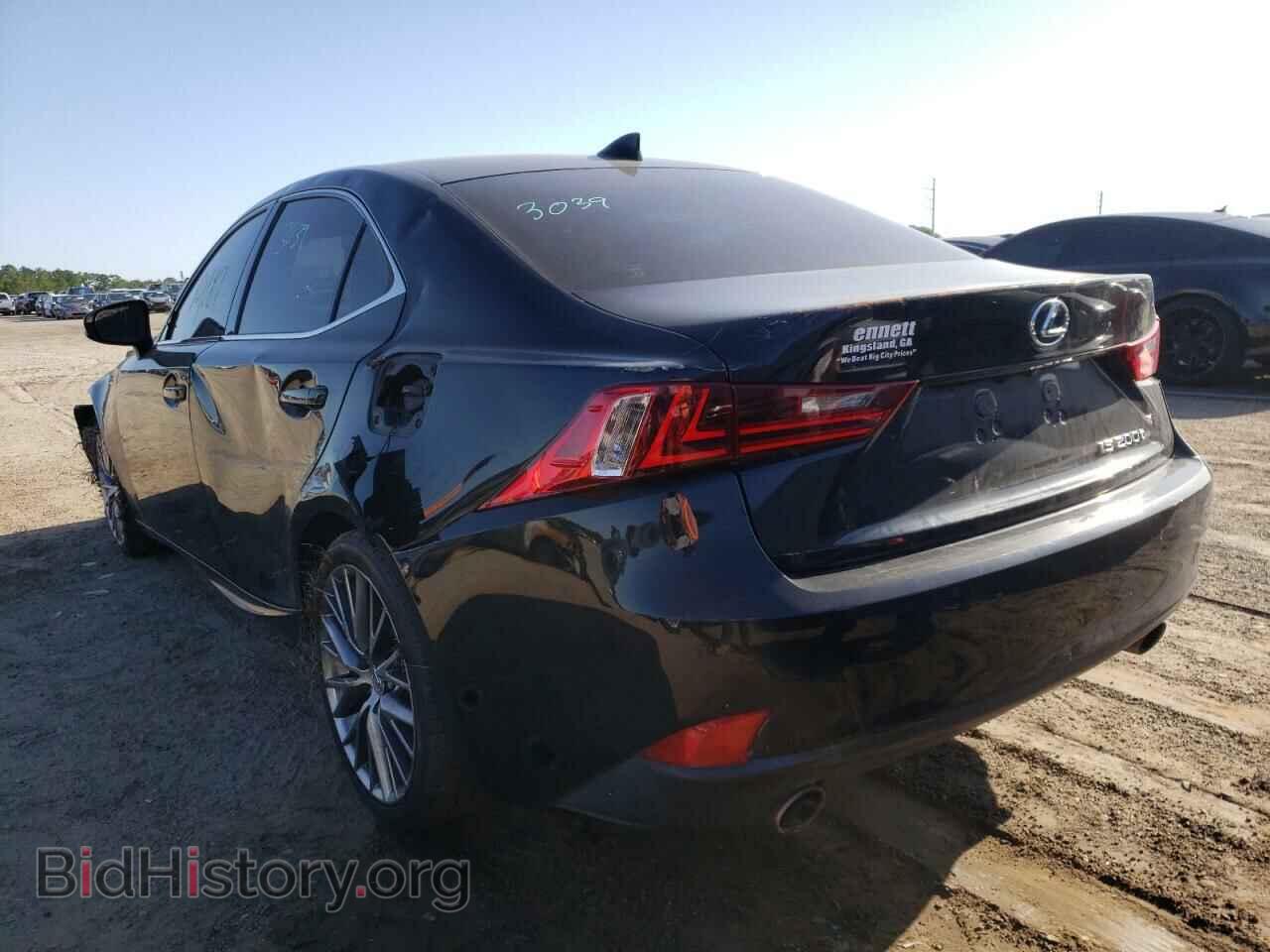 2016 LEXUS IS - VIN: JTHBA1D27G5013458 - Фото 3