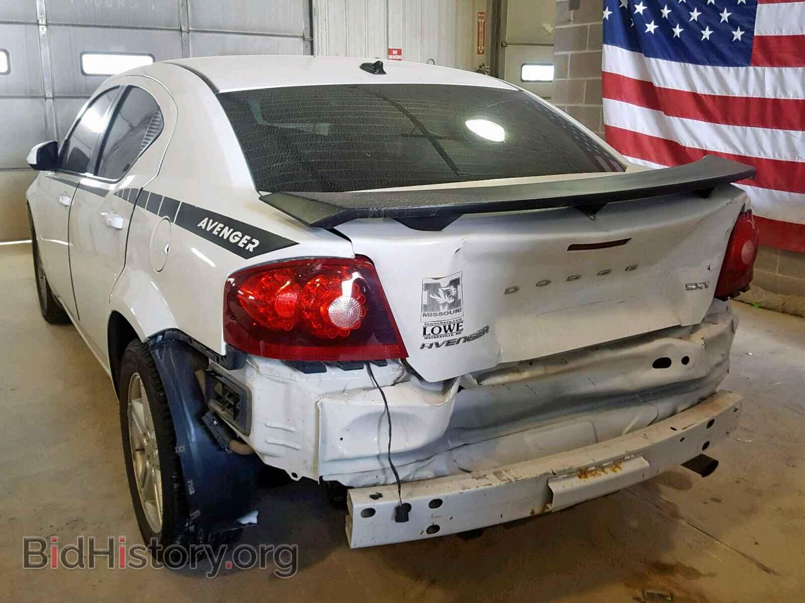 2012 DODGE AVENGER - VIN: 1C3CDZCB5CN264202 - Photo 3