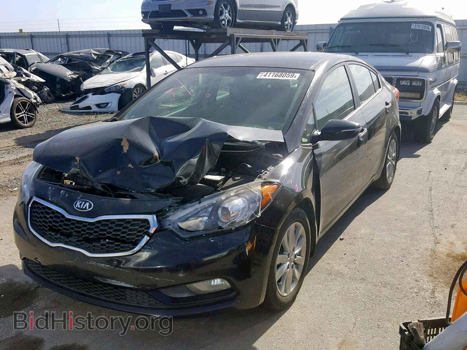 2014 KIA FORTE EX - VIN: KNAFX4A89E5201839 - Фото 2