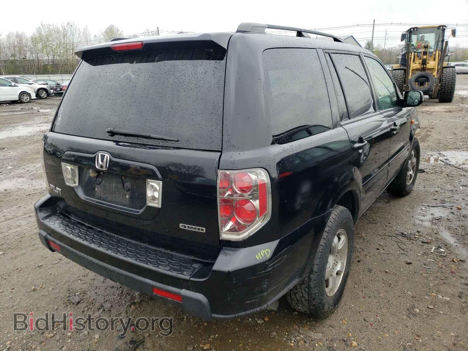 2007 HONDA PILOT - VIN: 2HKYF18577H526310 - Фото 4