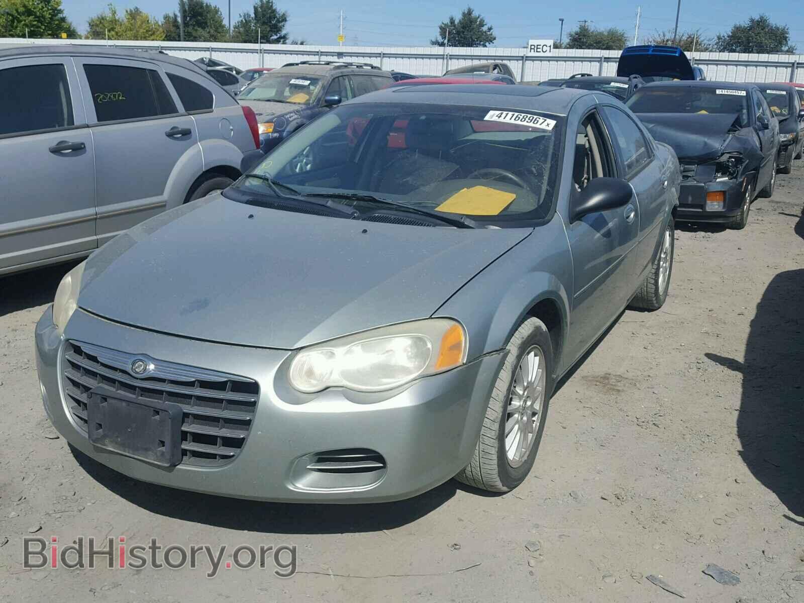 2006 CHRYSLER SEBRING - VIN: 1C3EL46X56N114147 - Фото 2