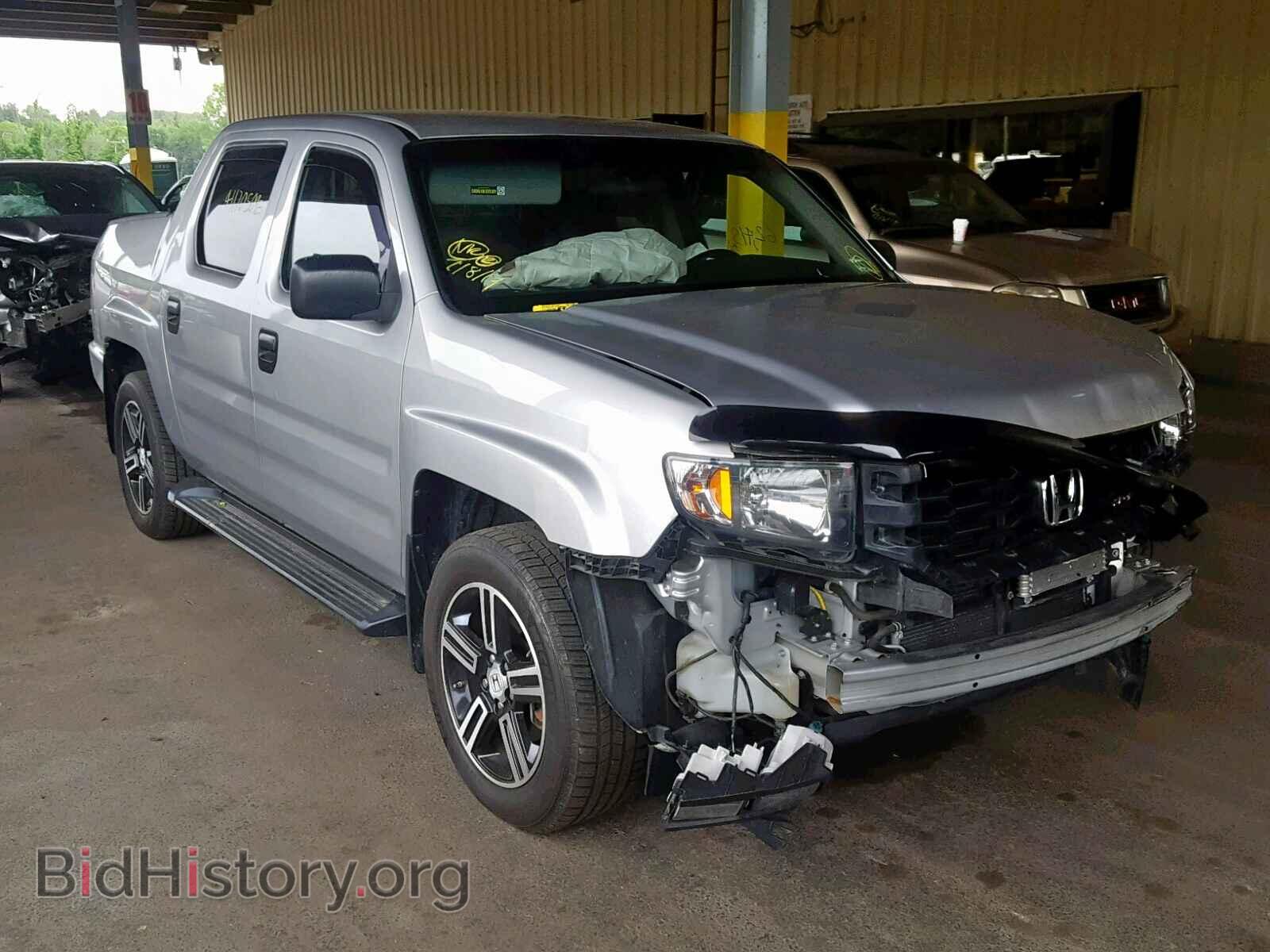 Photo 5FPYK1F75CB454541 - HONDA RIDGELINE 2012