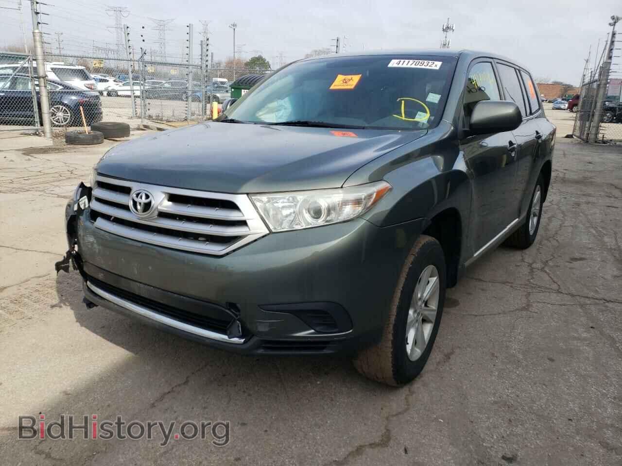2013 TOYOTA HIGHLANDER - VIN: 5TDBK3EH1DS219829 - Фото 2