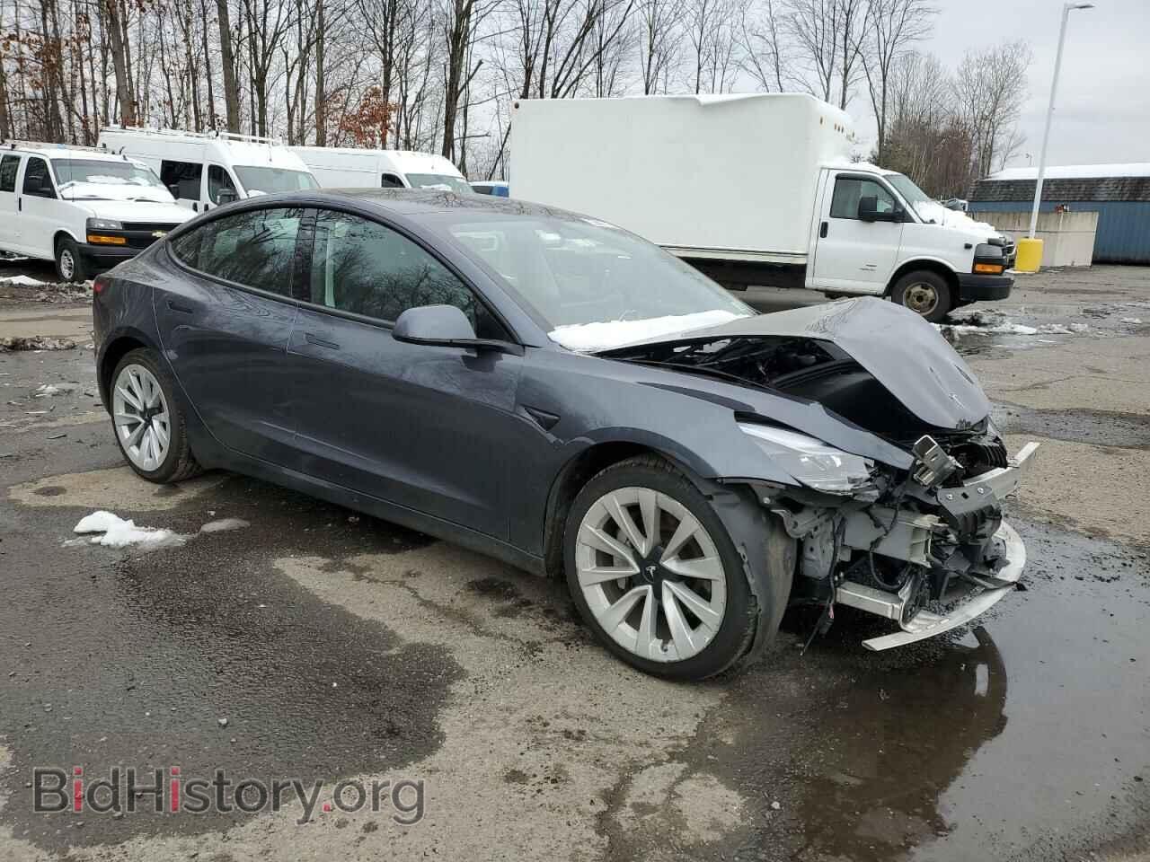 2022 TESLA MODEL 3 - VIN: 5YJ3E1EA7NF189597 - Фото 4