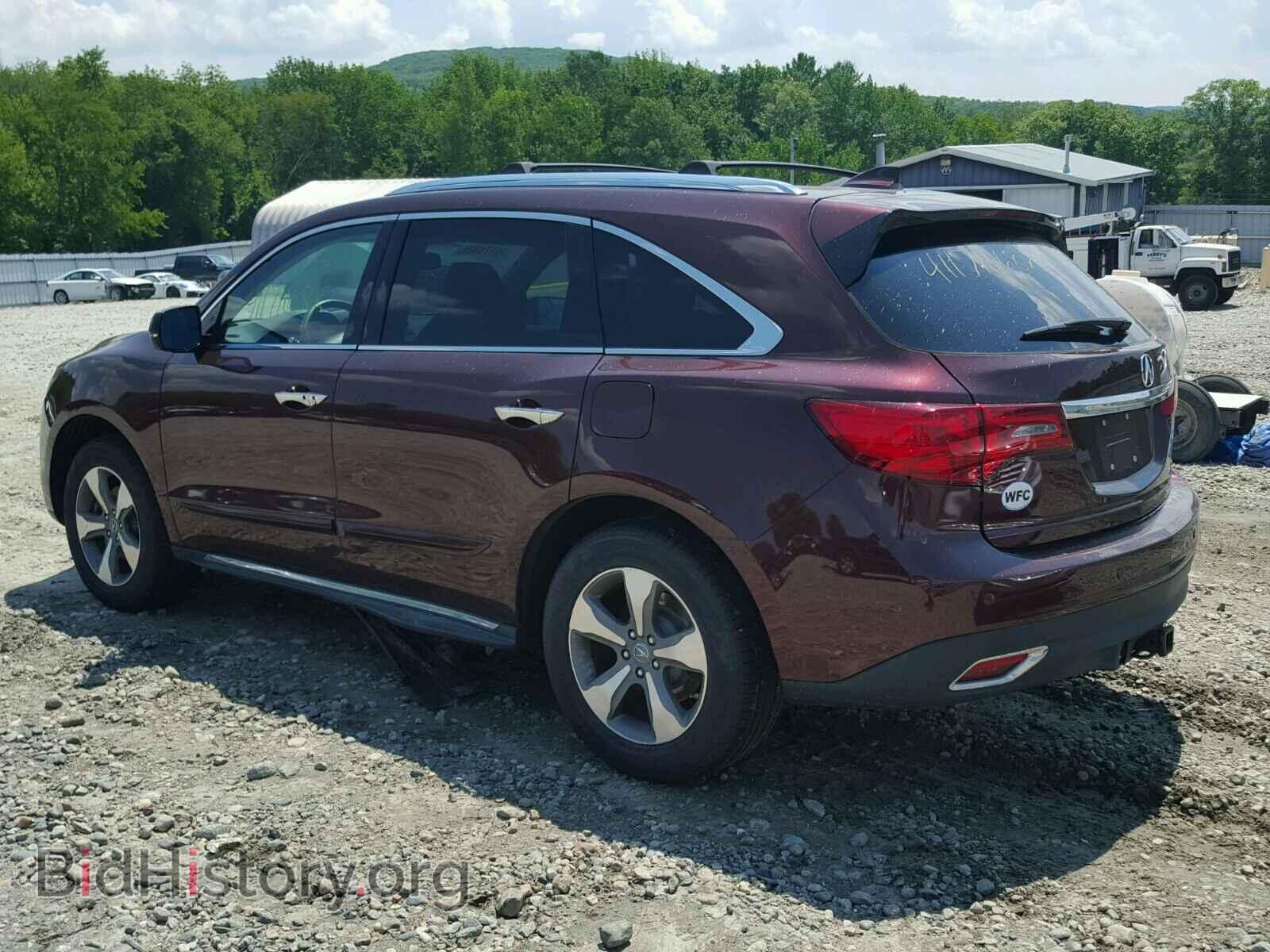2014 ACURA MDX - VIN: 5FRYD4H24EB016021 - Фото 3