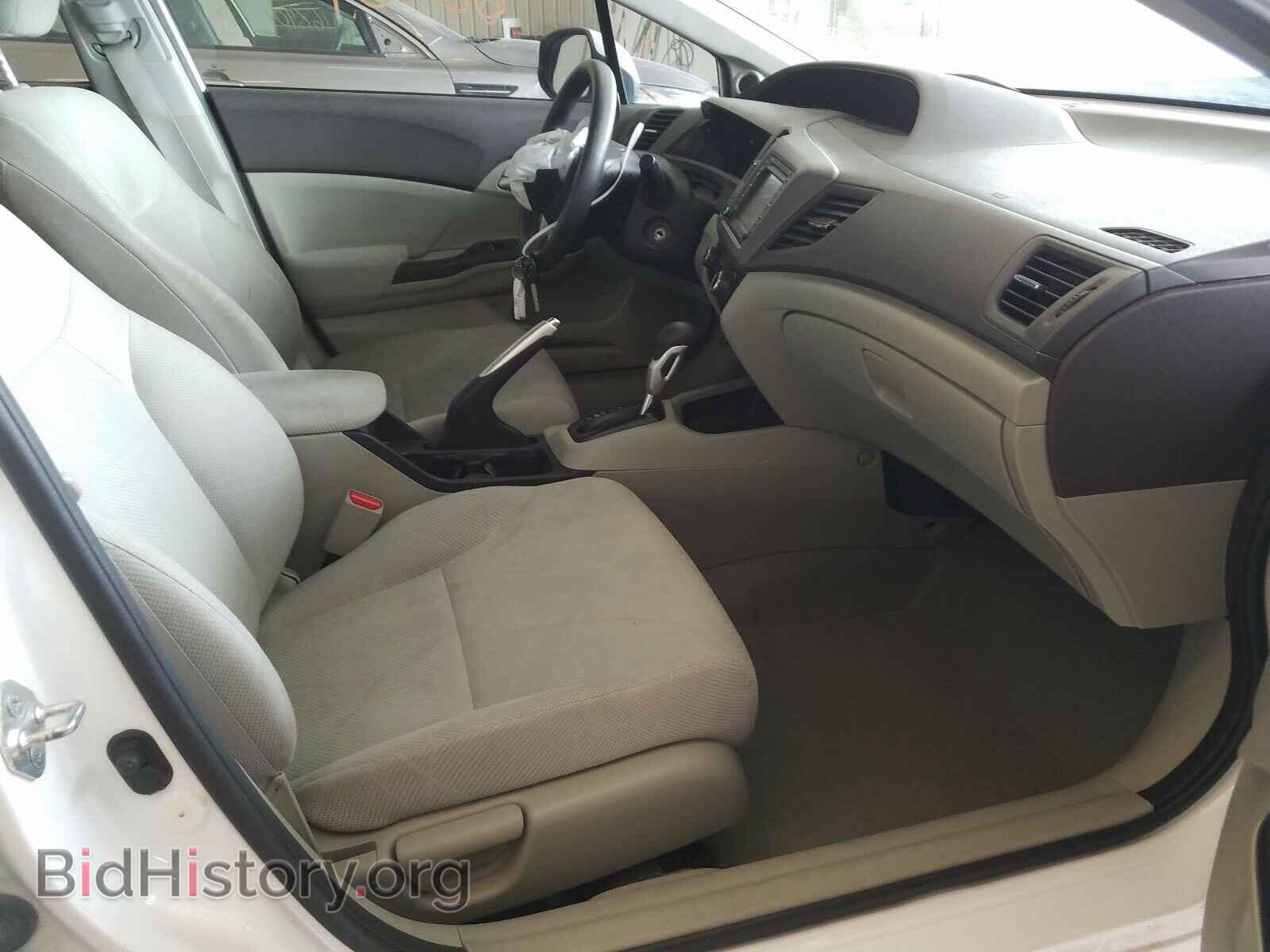 2012 HONDA CIVIC - VIN: 2HGFB2F80CH539202 - Фото 5