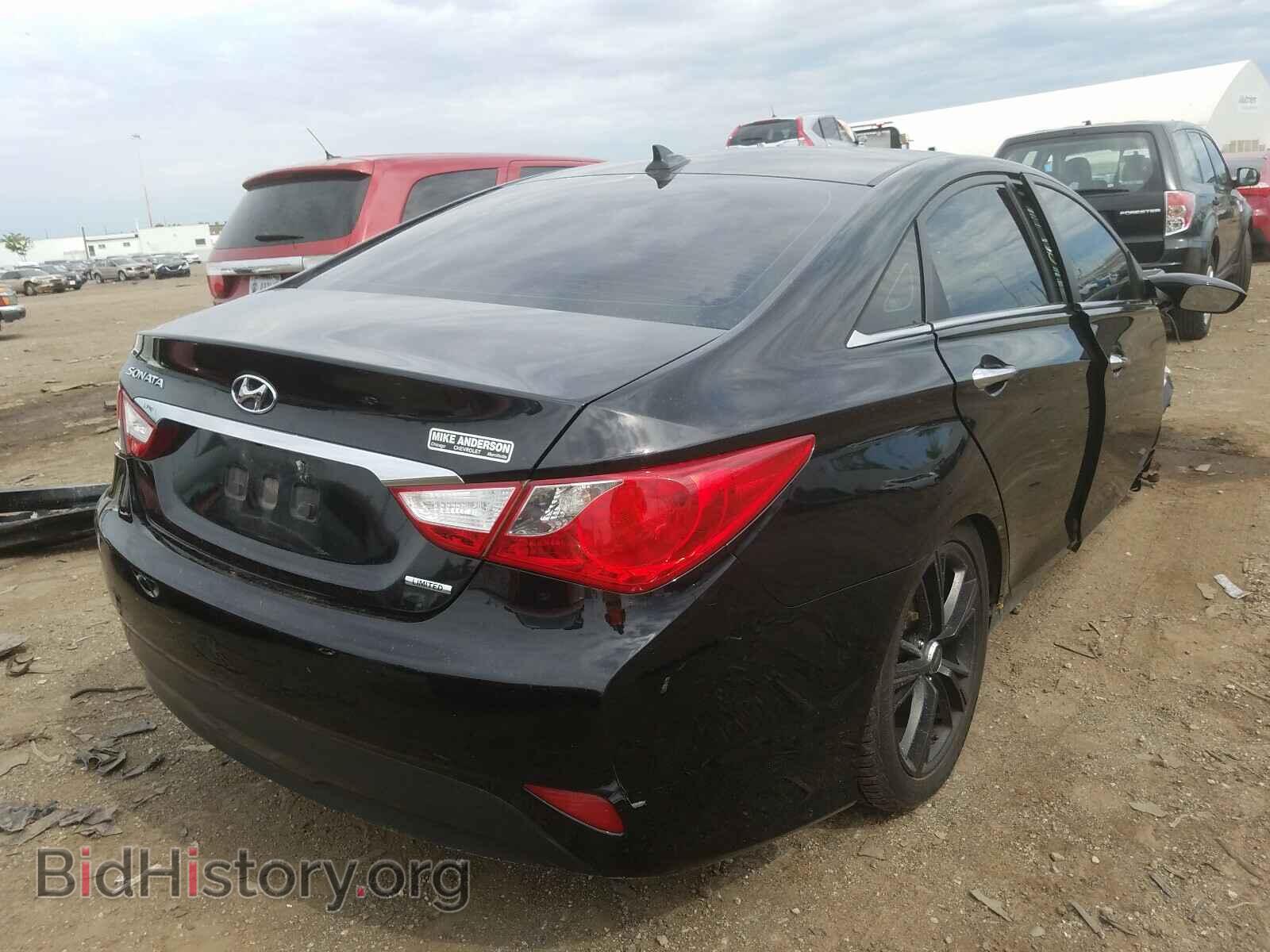 2014 HYUNDAI SONATA - VIN: 5NPEC4AC7EH852028 - Фото 4