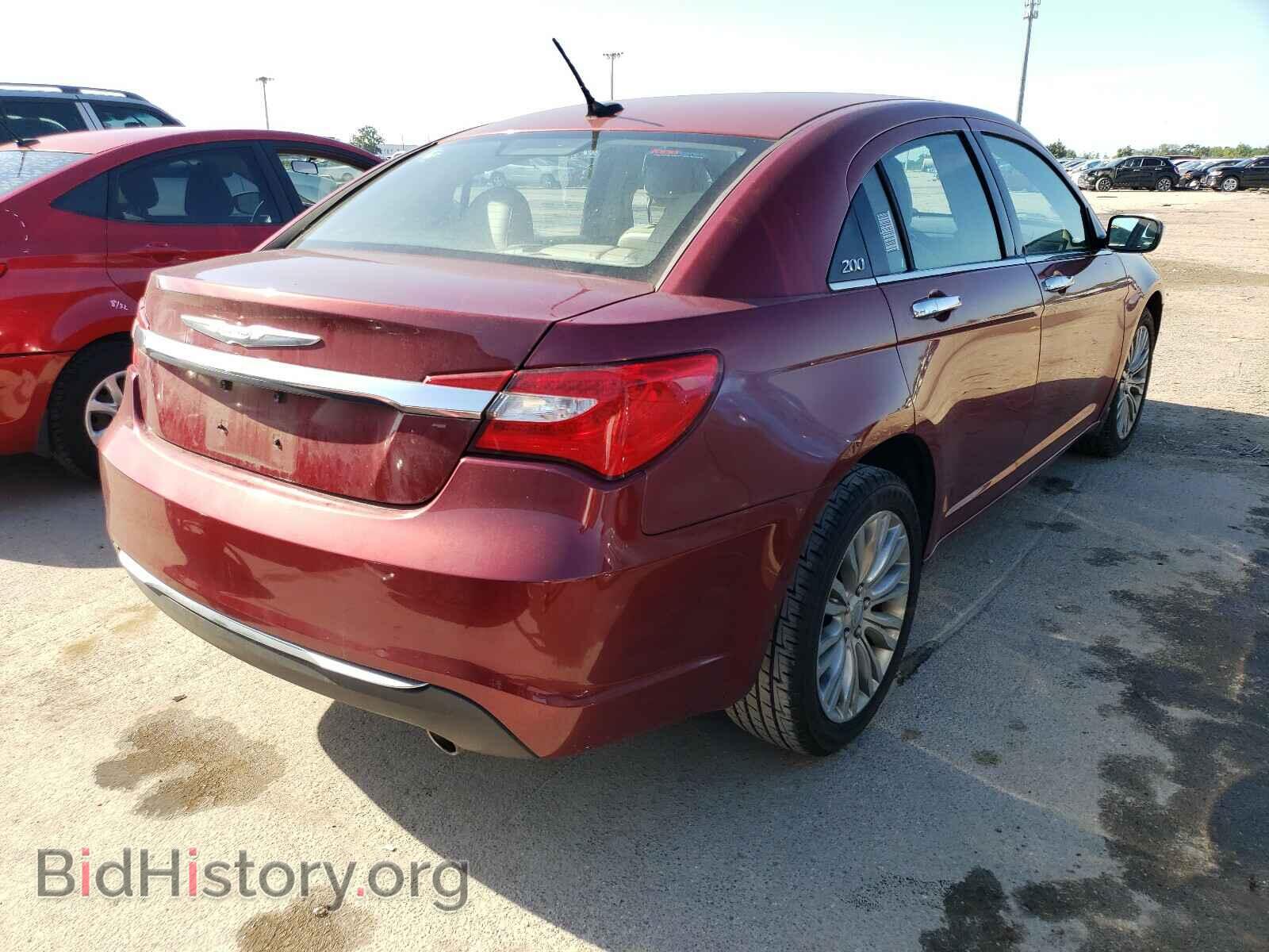 2012 CHRYSLER 200 - VIN: 1C3CCBCG6CN308746 - Фото 4