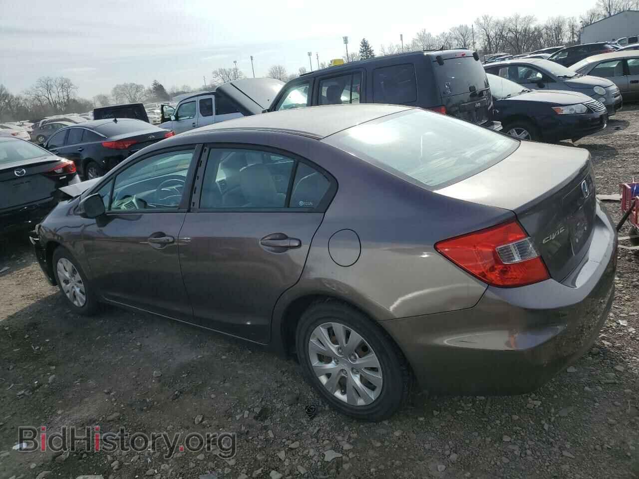 2012 HONDA CIVIC - VIN: 2HGFB2F52CH518146 - Фото 2