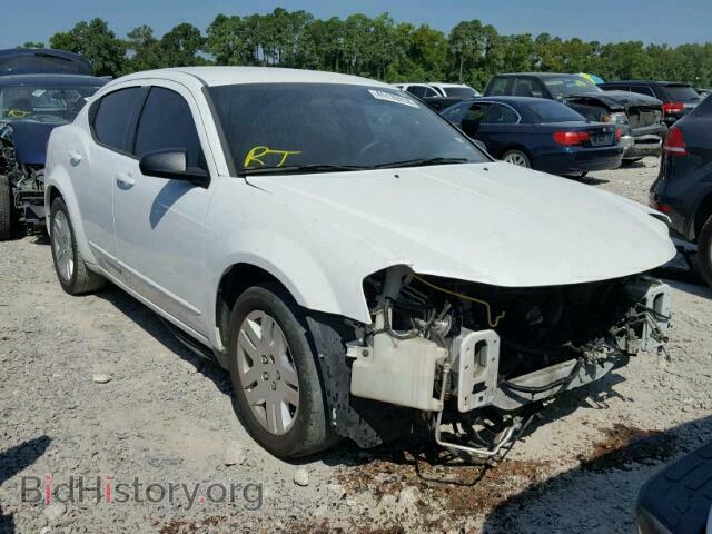 Фотография 1C3CDZAB3CN167583 - DODGE AVENGER 2012