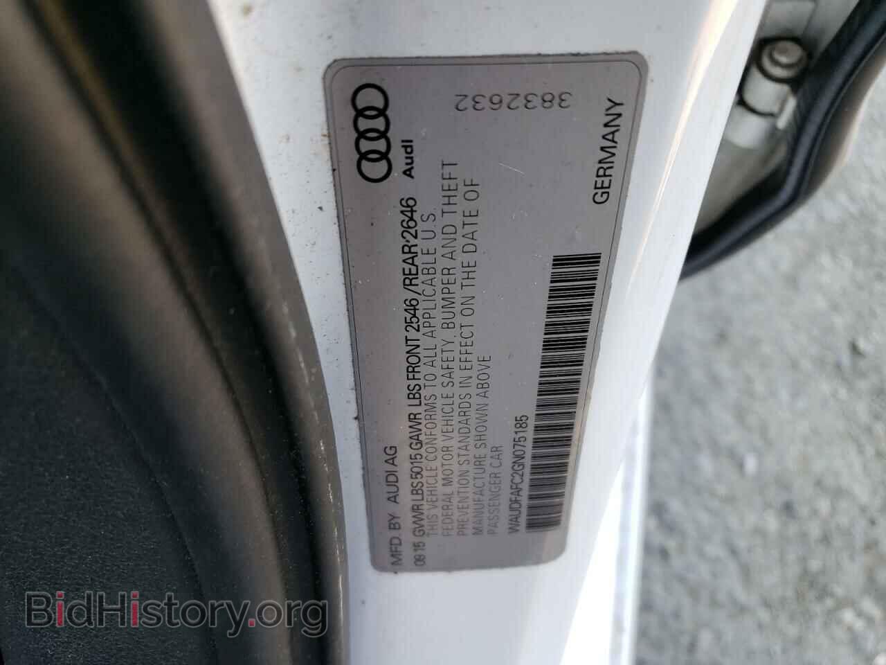 2016 AUDI A6 - VIN: WAUDFAFC2GN075185 - Photo 12