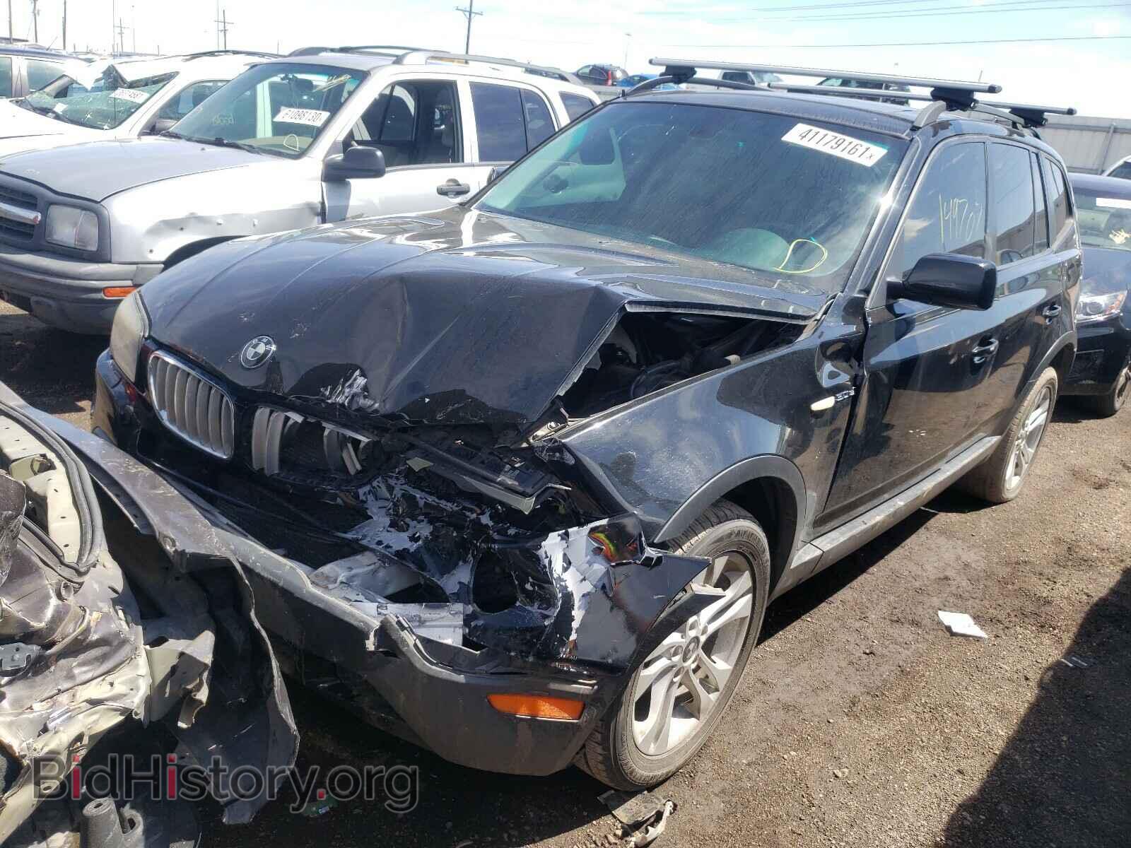 2007 BMW X3 - VIN: WBXPC93497WF04682 - Фото 2