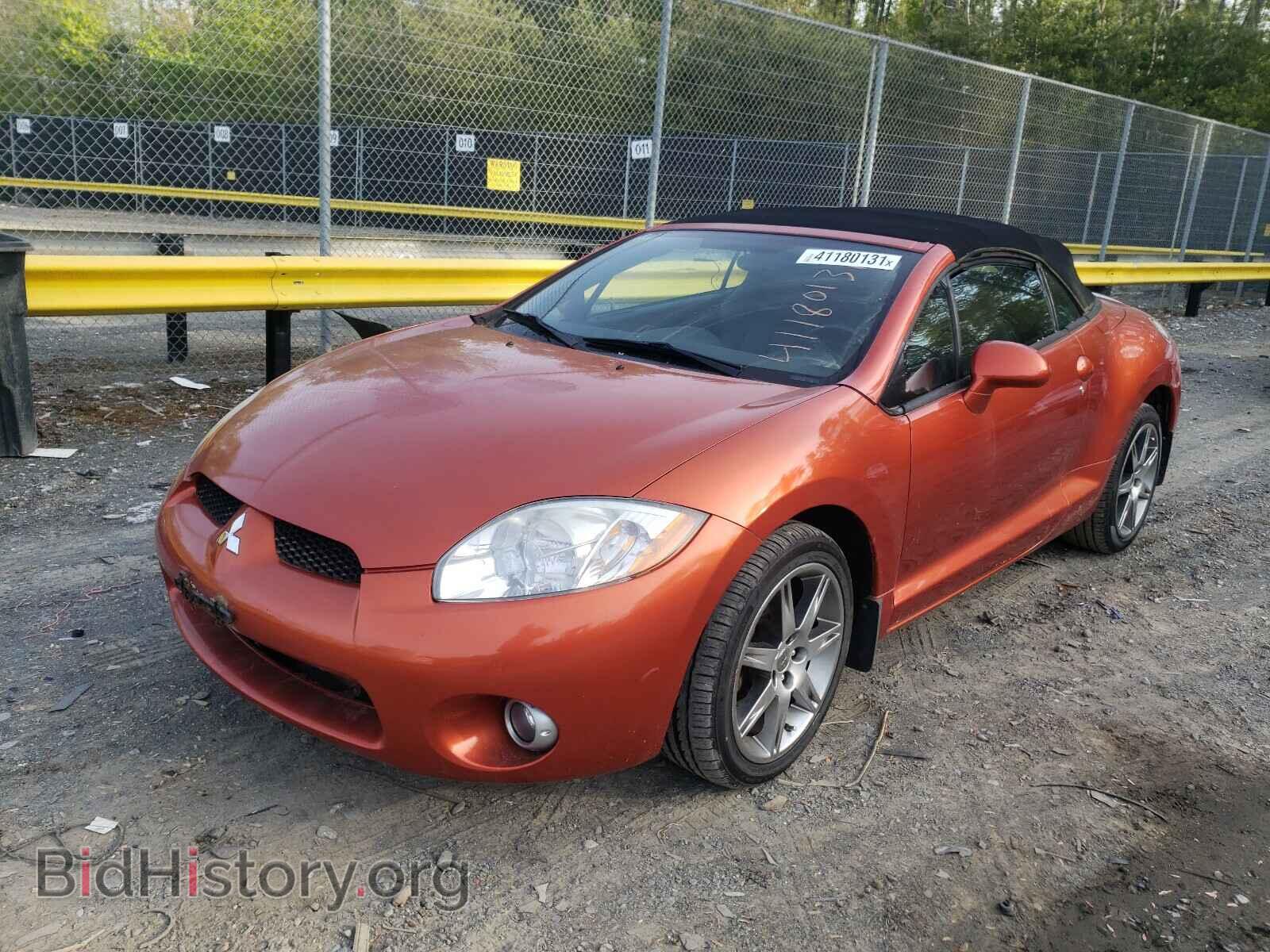 2008 MITSUBISHI ECLIPSE - VIN: 4A3AL35TX8E030781 - Фото 2