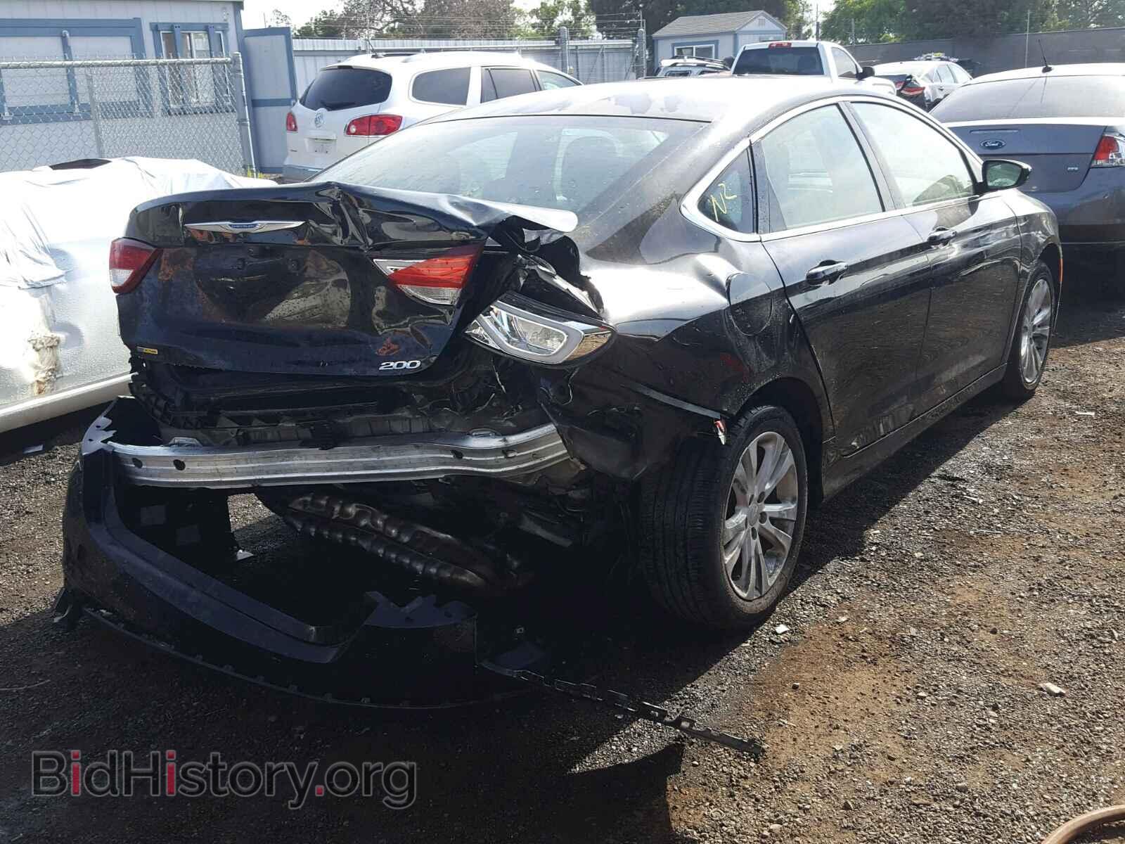 2016 CHRYSLER 200 - VIN: 1C3CCCAB8GN141535 - Фото 4