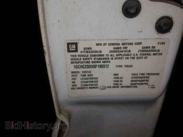 2006 CHEVROLET SILVERADO - VIN: 1GCHC23DX6F199312 - Фото 10