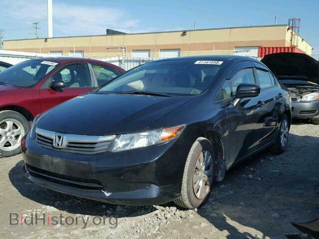 2012 HONDA CIVIC LX - VIN: 2HGFB2F46CH120431 - Фото 2