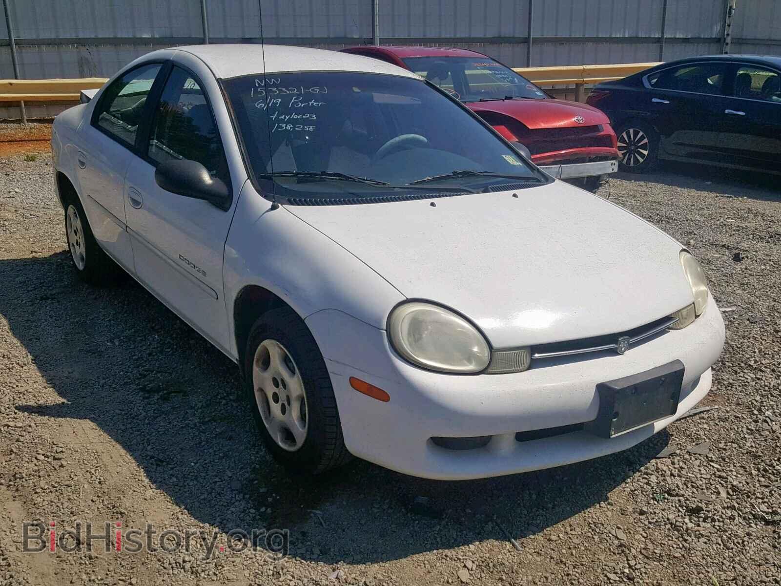 Photo 1B3ES46C3YD842734 - DODGE NEON 2000