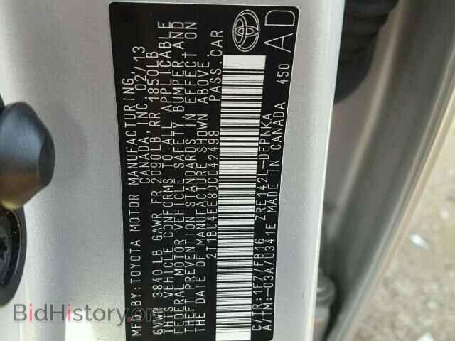2013 TOYOTA COROLLA - VIN: 2T1BU4EE8DC042498 - Photo 10