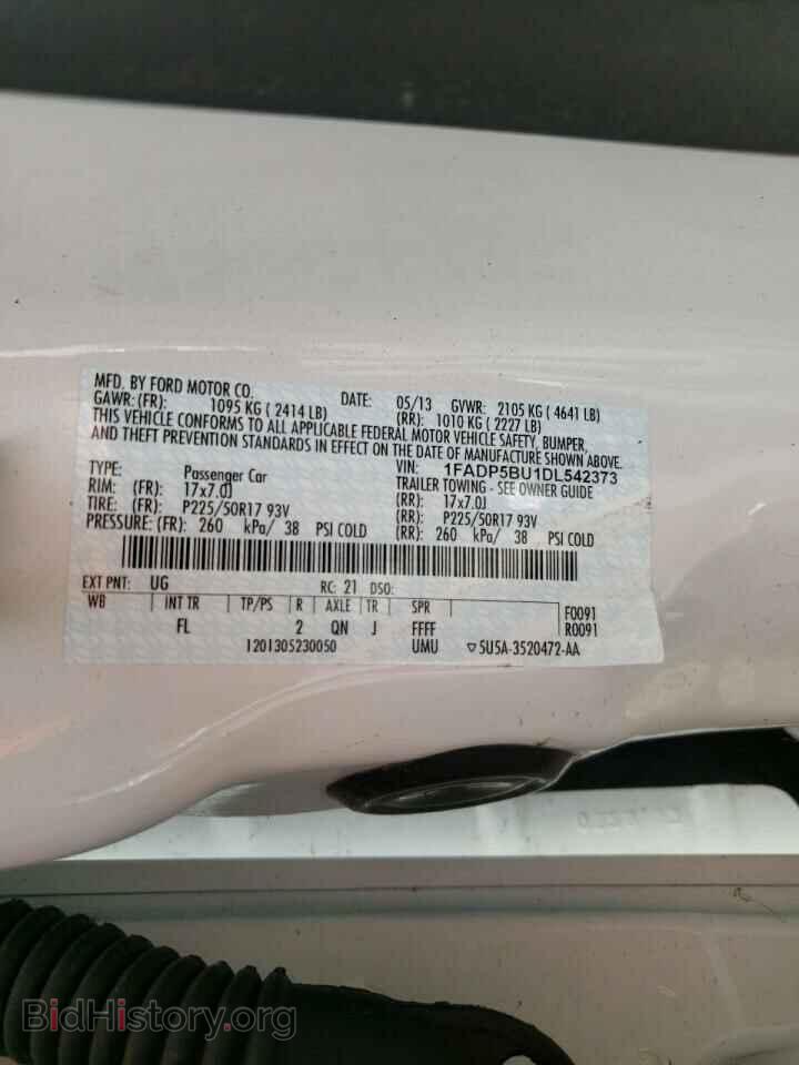 2013 FORD CMAX - VIN: 1FADP5BU1DL542373 - Фото 10