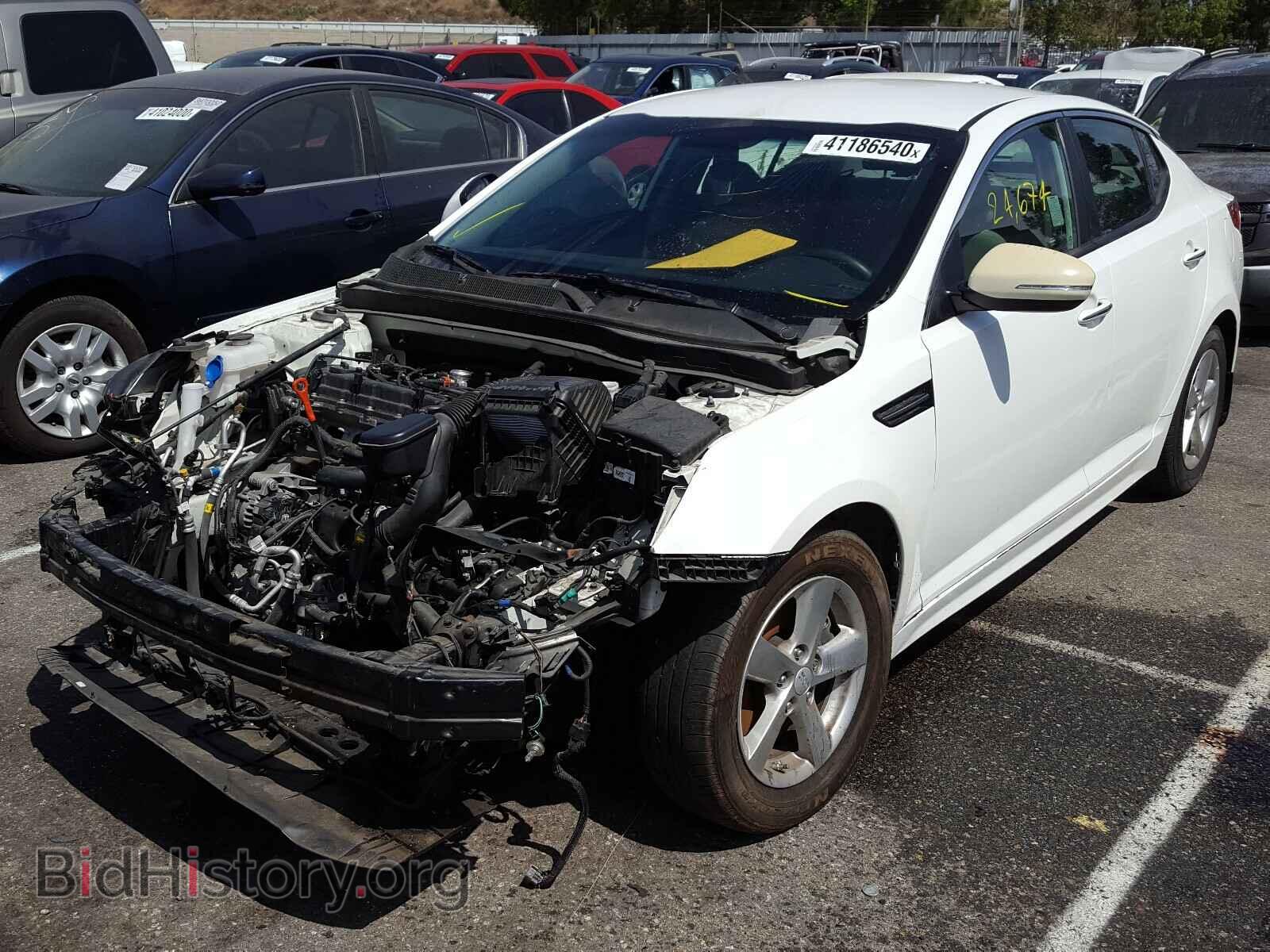 2015 KIA OPTIMA - VIN: KNAGM4A71F5536566 - Фото 2