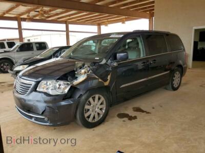 2014 Chrysler MINIVAN Town & COU, темно-серый — VIN 2C4RC1BG8ER363707, Copart