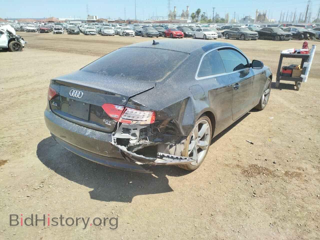 2012 AUDI A5 - VIN: WAULFAFR1CA000835 - Фото 4