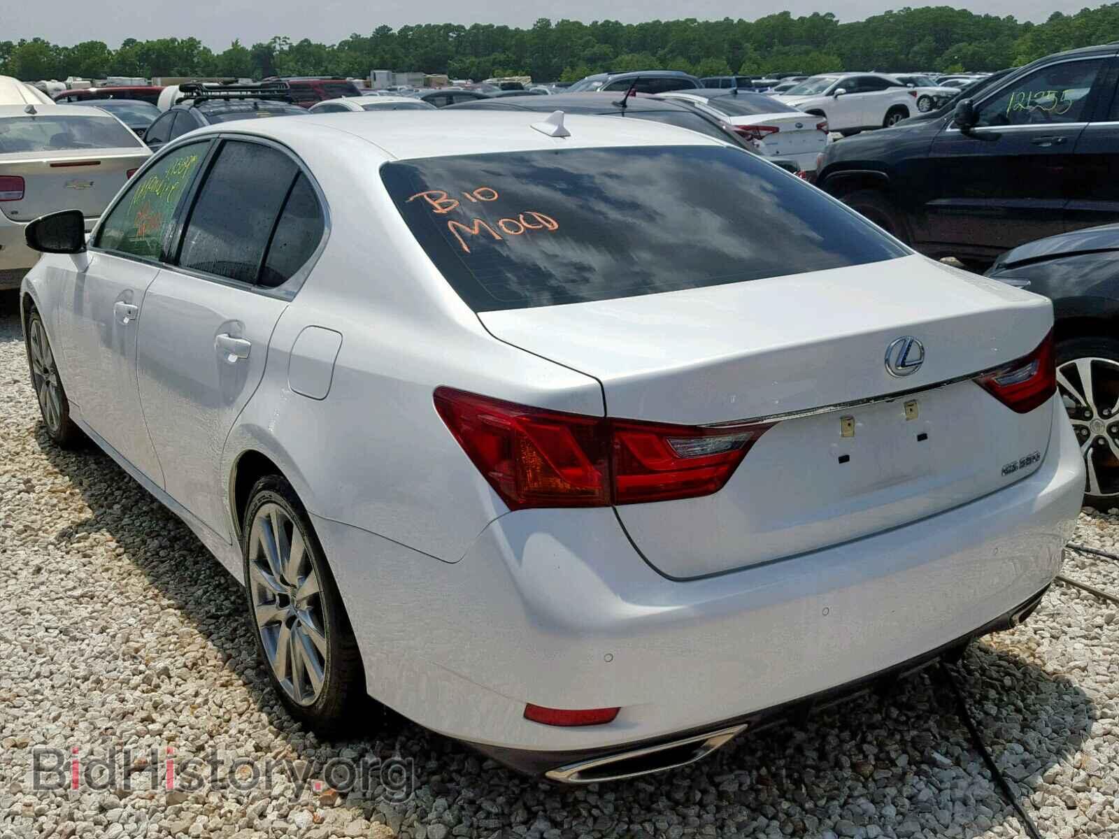 2014 LEXUS GS350 - VIN: JTHBE1BL7E5040656 - Фото 3