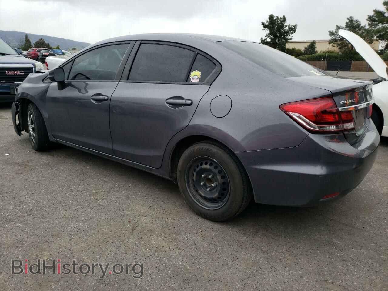 2015 HONDA CIVIC - VIN: 2HGFB2F55FH522955 - Фото 2
